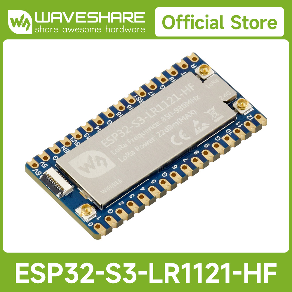 Esp32 S3 - Waveshare ESP32-S3 LoRa Geliştirme Kartı, LR1121