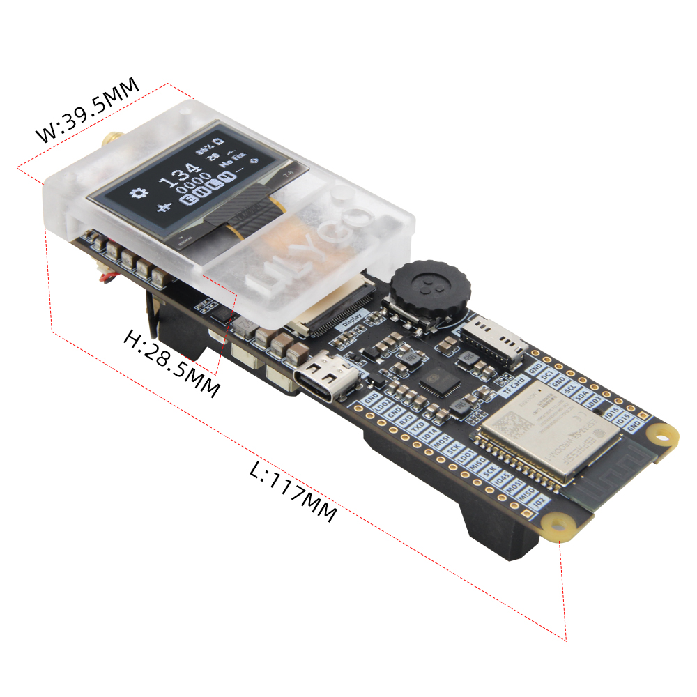 Esp32 Development Board - T-TWR Plus OpenEdition ESP32-S3 Entegre Geliştirme