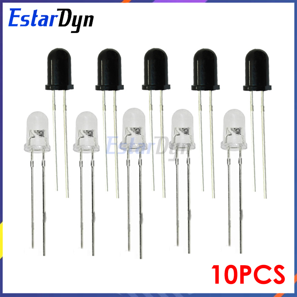 Esp32 Devkit - 10 Adet 3MM 5MM 850nm IR