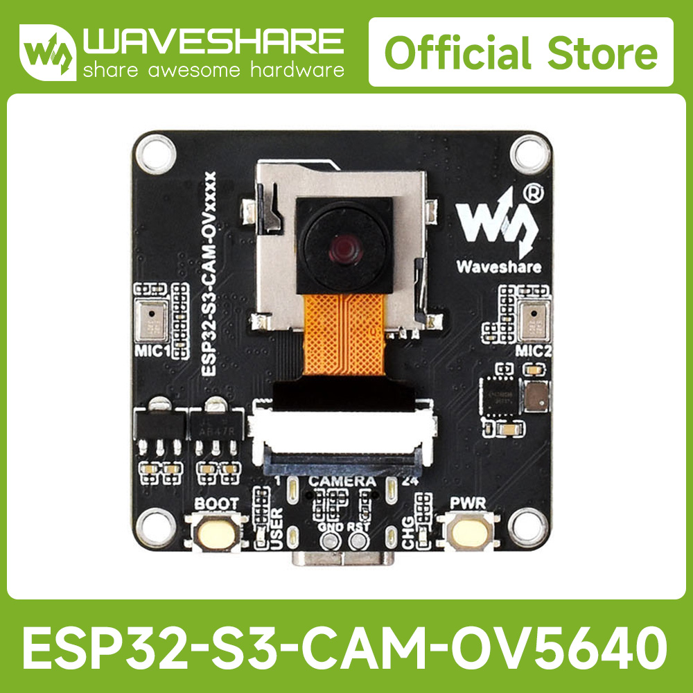 Esp32 Development Board - Waveshare ESP32-S3 AIoT Kamera Geliştirme Kartı,