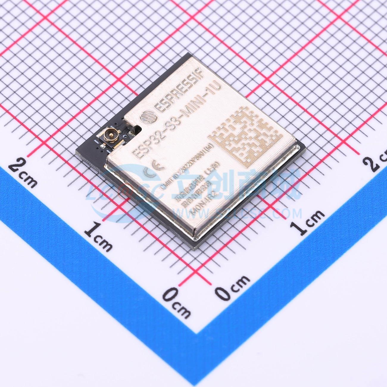 Esp32 Uart Module - 3 adet ESP32-S3-MINI-1U-N4R2 SMD 15.4x15.4mm ESP32-S3FH4R2
