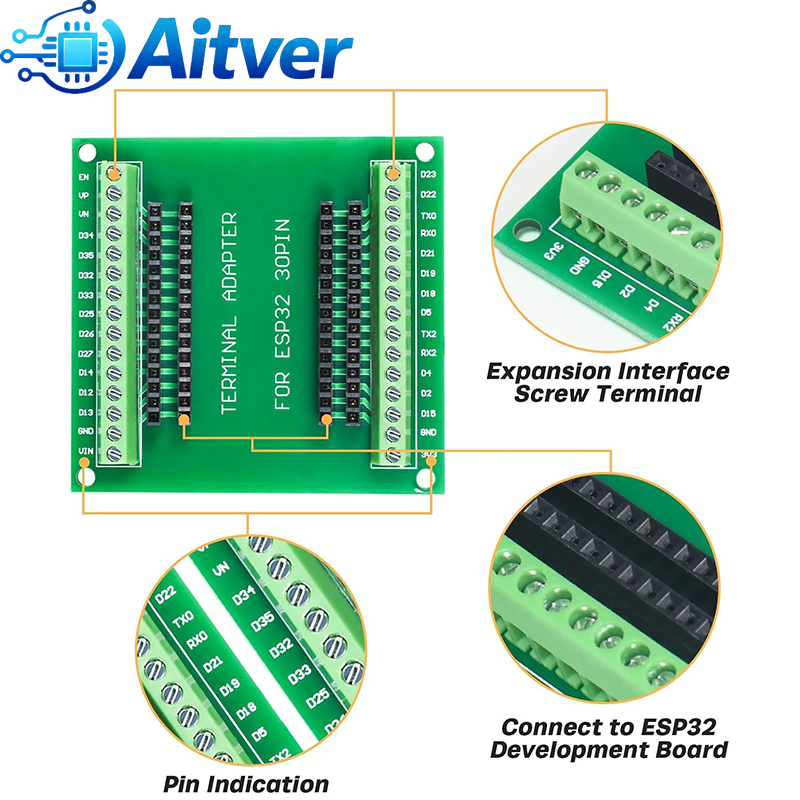 ESP32 30PIN Genişletme Kartı + - Esp32 Devkit incelemesi ve fiyatı