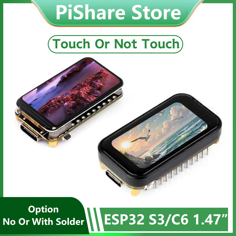 ESP32 C6 ST7789 1.47 inç Dokun - Esp32 C6 incelemesi ve fiyatı