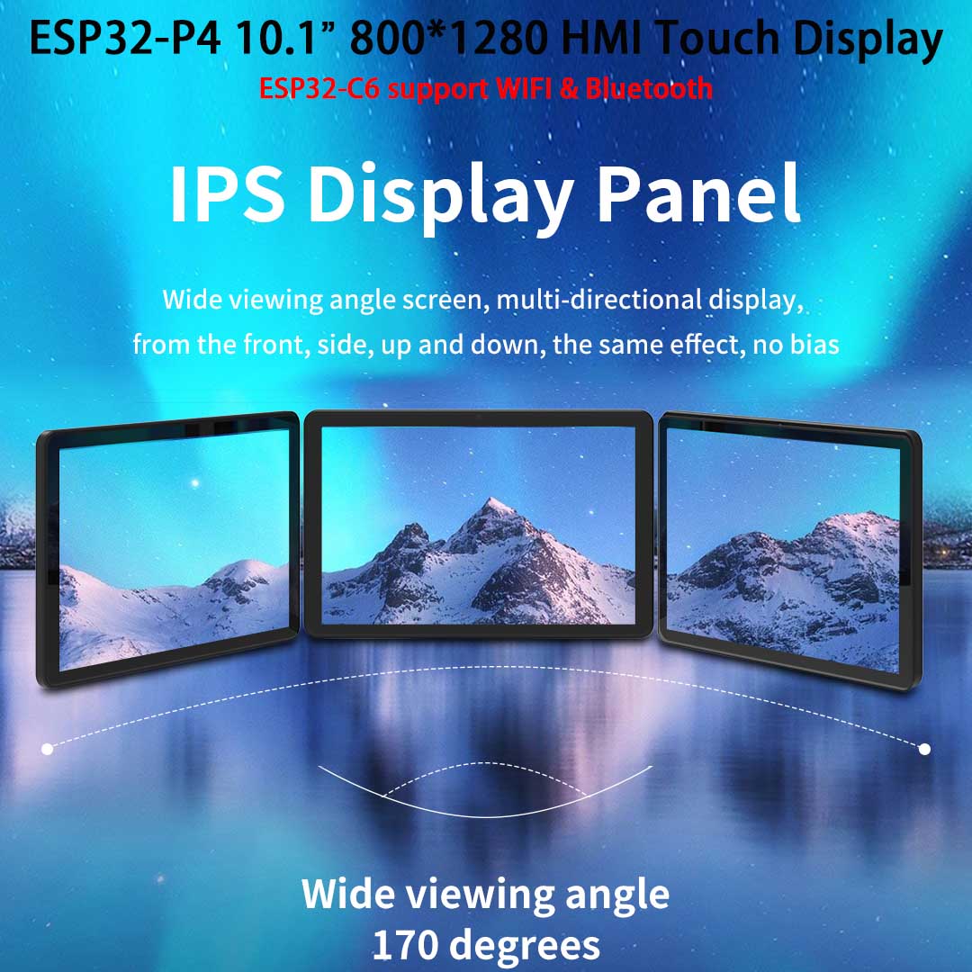 ESP32-P4 10.1 inç 800*1280 IPS - Esp32 P4 incelemesi ve fiyatı
