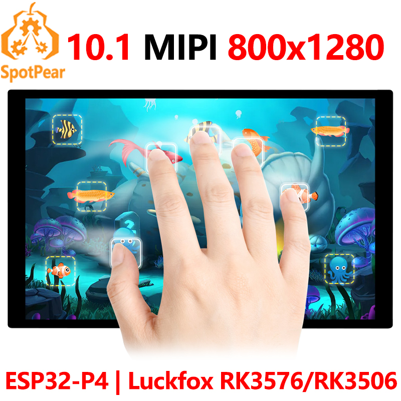 Raspberry Pi 10.1 inç LCD DSI  - Esp32 P4 incelemesi ve fiyatı