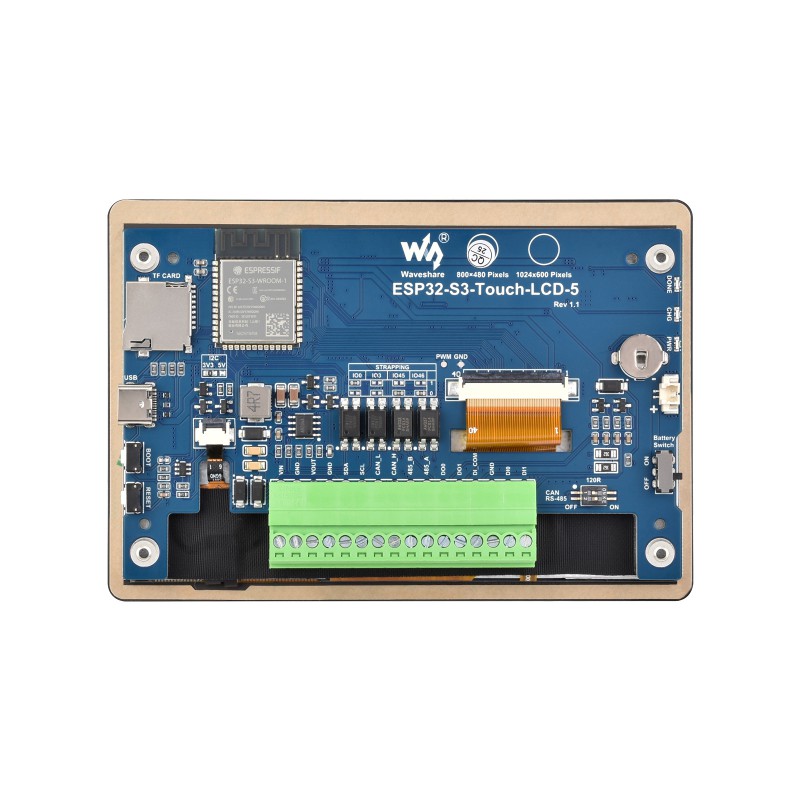 Waveshare ESP32-S3-Touch-LCD-5 - Esp32 Development Board incelemesi ve fiyatı