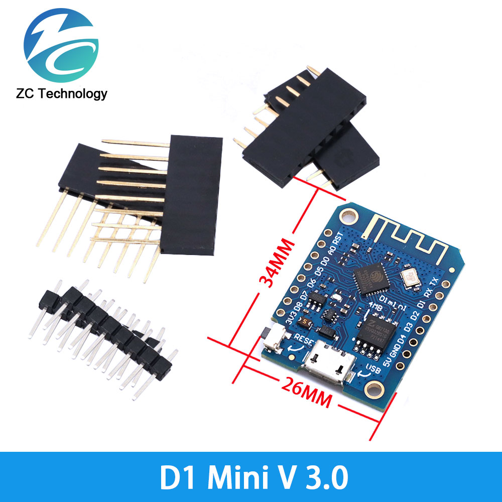 D1 Mini ESP8266 ESP-12F CH340G - Esp8266 Nodemcu incelemesi ve fiyatı