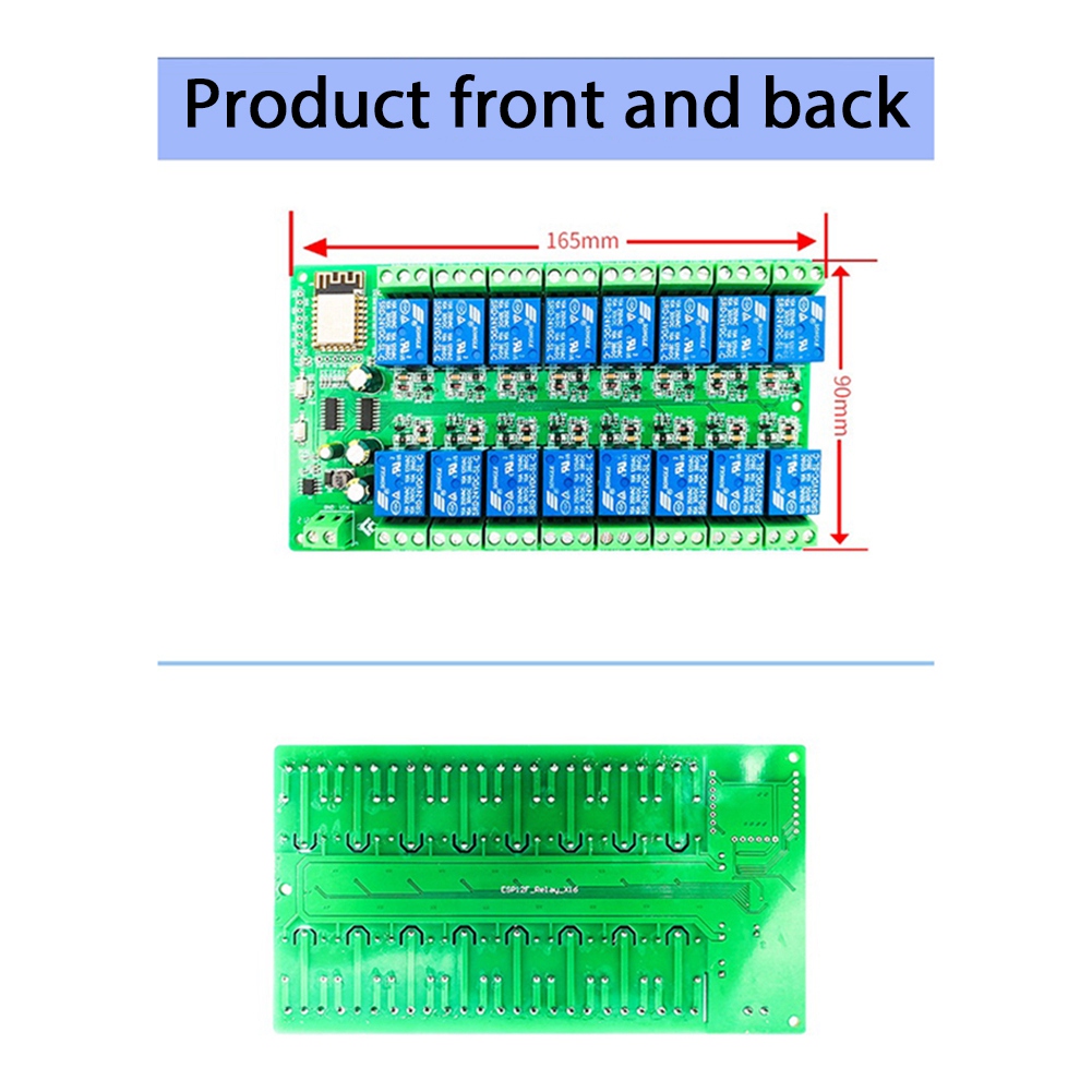 B14C ESP8266 WIFI 16 Kanal Röl - Esp8266 incelemesi ve fiyatı