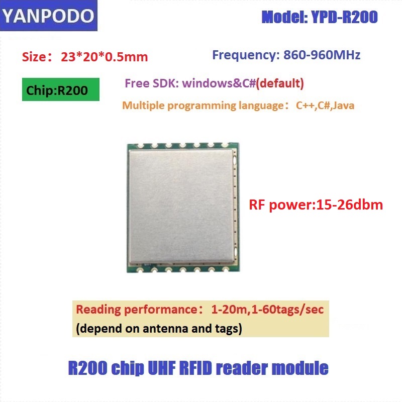 R200 Çipli UHF RFID Okuyucu Mo - Esp32 Uart Module incelemesi ve fiyatı