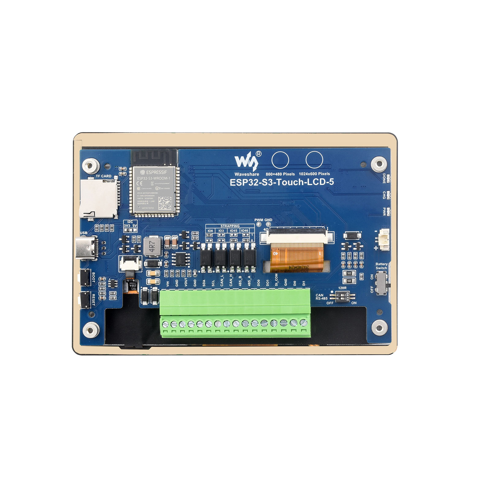 ESP32-S3 5 inç Kapasitif Dokun - Esp32 Development Board incelemesi ve fiyatı